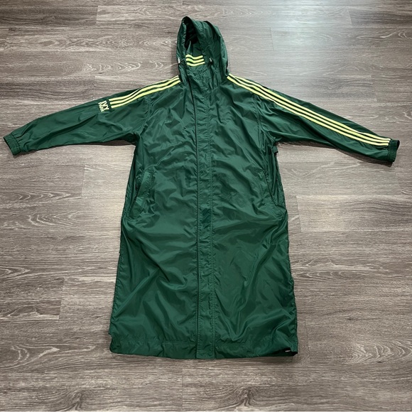 IVY PARK X Adidas Limited Edition! Green Trench Rain Coat. Unisex style! - Picture 9 of 16